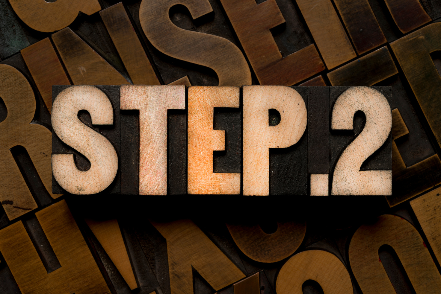 Letterpress type - STEP.2